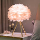 O'Moore Table Lamp Tripot, Feather