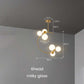 Valentina Pendant Light Bubble Moon, Metal & Glass