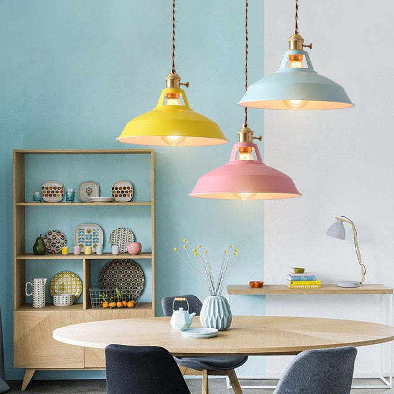 Morandi Pendant Light Retro, 7 Colour