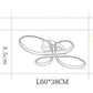 Modern Led Ceiling Lamp Simple And Atmospheric Household Lamp