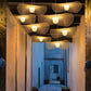 Rattan Weaving Cap Pendant Light for Dining Room