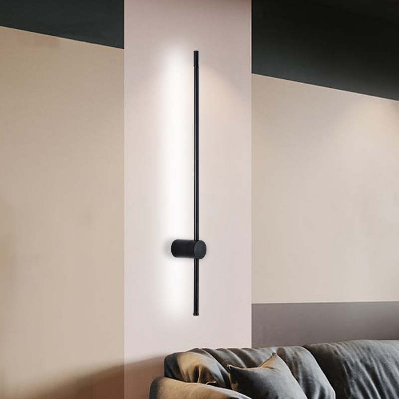 Edge Wandleuchte mit LED-Streifen 