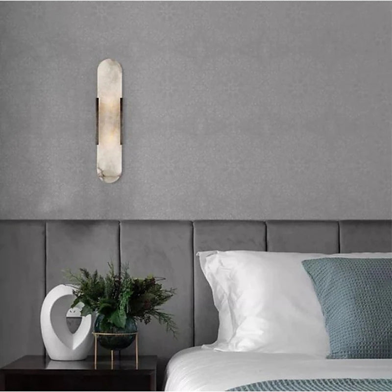 Modern Nordic Dolomite Wall Lamp for Bedroom & Corridor