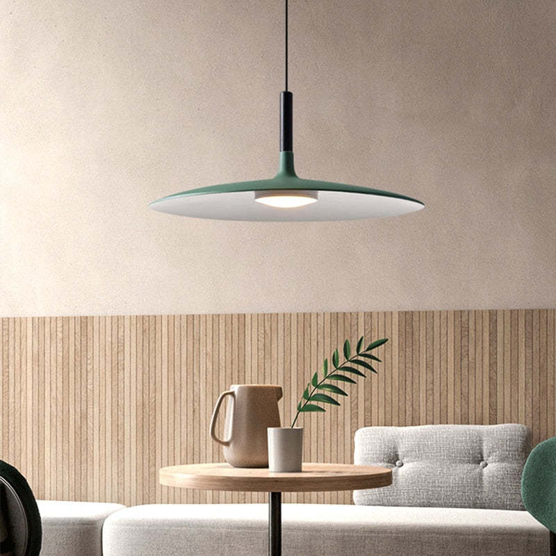 Nordic Postmodern Macaron Art LED Pendant Light For Dining Room