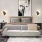 Modern Nordic Crystal LED Wall Lamp Wall Scone For Bedroom