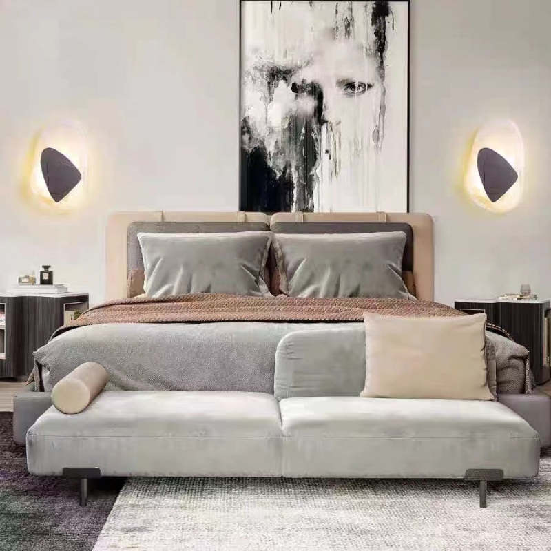 Modern Nordic Crystal LED Wall Lamp Wall Scone For Bedroom