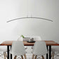 Edge Lustre LED Pendant Chandelier Lighting Black Chandelier