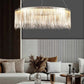 Metal Tassel Chain Led Chandelier Pendant Shade Lighting For Living Room, Dining room