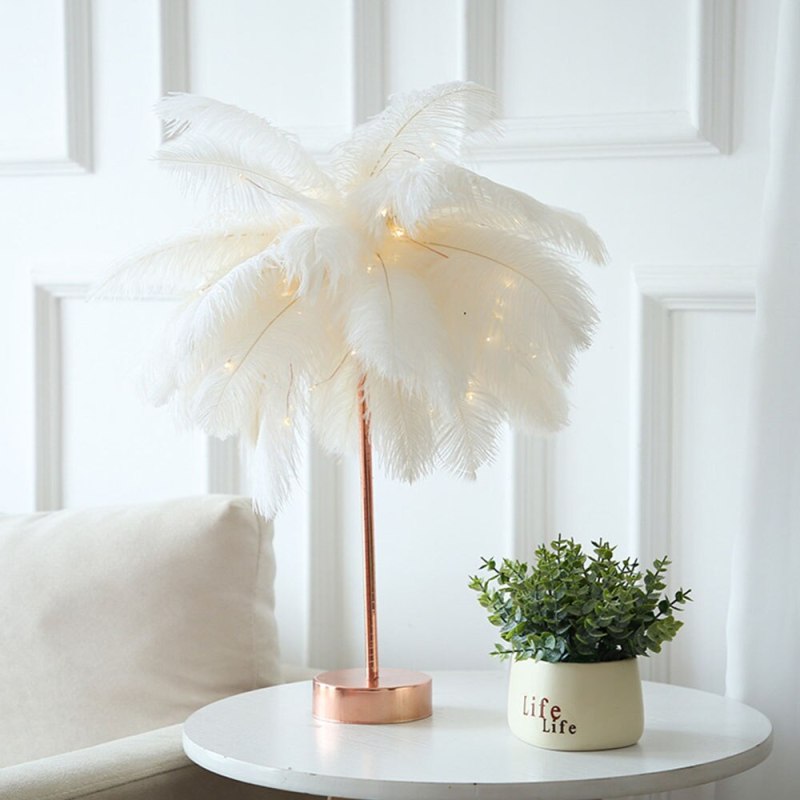 O'Moore Feather Table Lamp