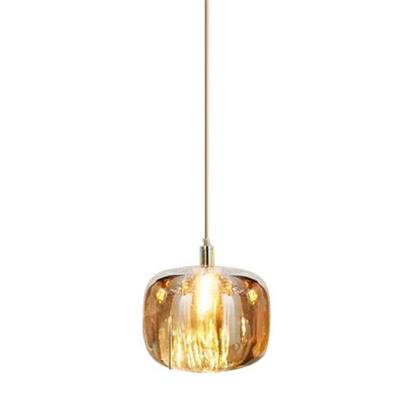 Postmodernism Glass Pendant Light Hanging Lamp For Dining Room, Bedroom, 3 Colour