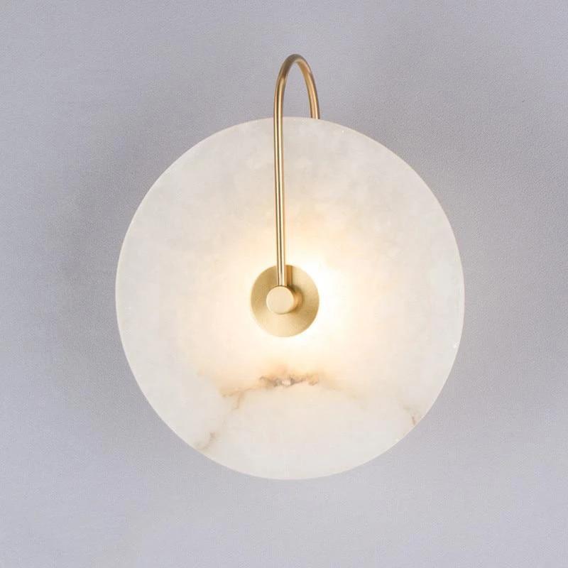 Modern Nordic Marble Sconces Wall Lamp for Bedroom, Living room