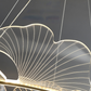 Modern Simple Fresh Acrylic LED Art Chandelier for Living Room