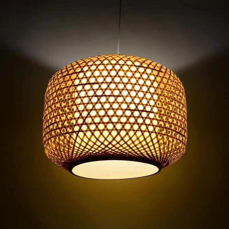 Zen Style - Natural Rattan Bamboo Pendant Light Lighting