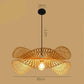 Muto Bamboo Chandelier Teahouse Rattan Lamp Handmade Rattan Lighting Fixture