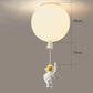 Fateh Astronaut Balloon Flush Mount Ceiling Light, L 20/25/30/35cm