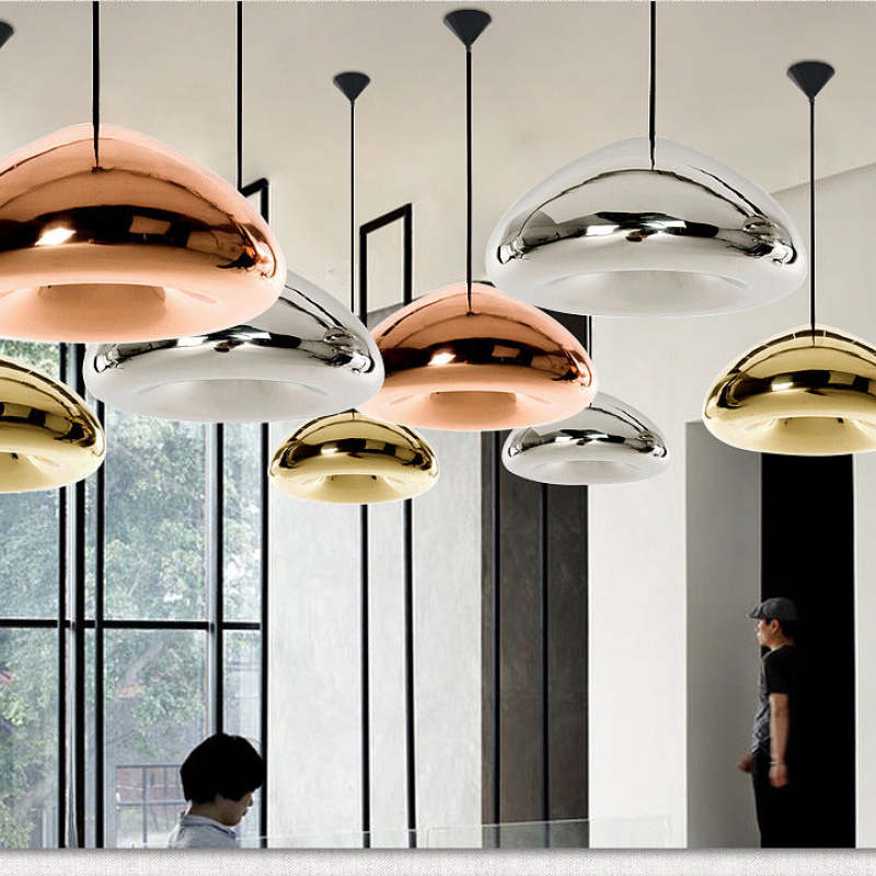 Nordic Bread Shaped Matel Pendant Lamp Ceiling Light For Kitchen, Bedroom