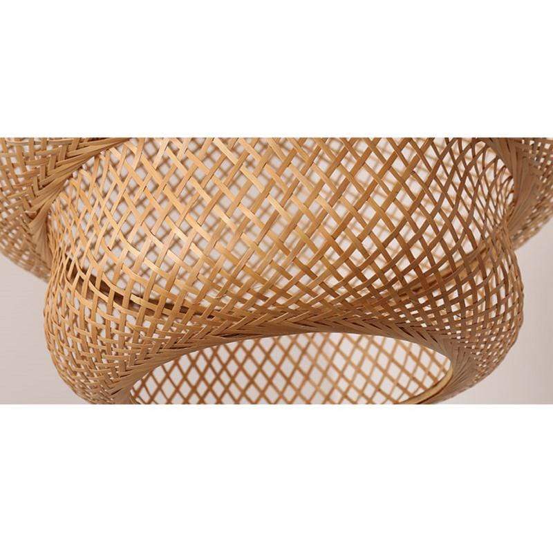 Japanese Style Bamboo Rattan Pendant Lamp
