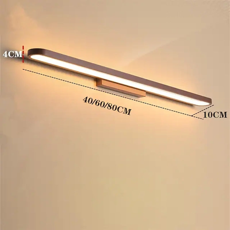 Modern Simple Led Wall Lamp for Living Room Bedroom Bathroom Dressing Table