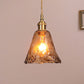 Nordic Modern Brass Glass Pendant Lights For Dining Room
