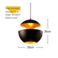 Nordic Creative Black White LED Pendant Lights for Dining Room