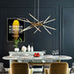 Modern Linear LED Chandelier Lights