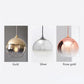 Modern LED Pendant Lights Glass Ball Hanging Lamp For Dining Room, Bedroom