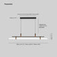 Edge Pendant Light 2 Colour, 80/115/150CM