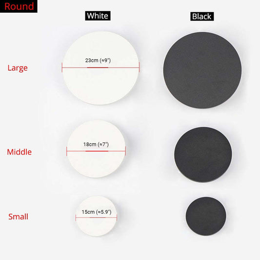 Moderne minimalistische LED-Wandleuchte