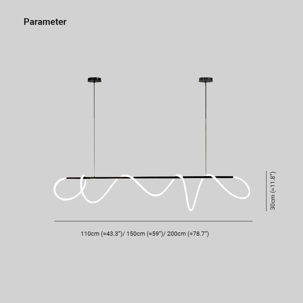 Postmodern LED Chandelier Lighting for Living Room & Bedroom