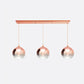 Modern LED Pendant Lights Glass Ball Hanging Lamp For Dining Room, Bedroom