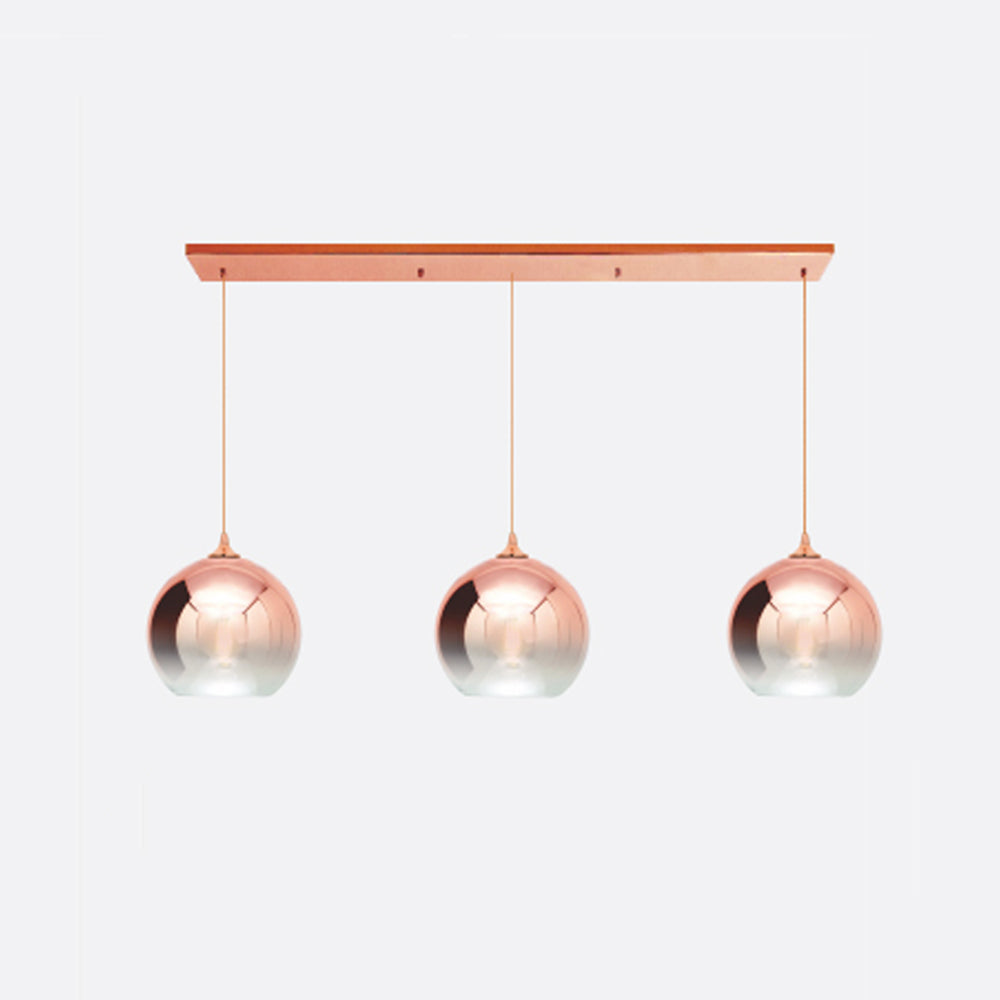 Modern LED Pendant Lights Glass Ball Hanging Lamp For Dining Room, Bedroom