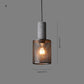 Zaid Industrial Pendant Light, 6 Style, Cement & Metal