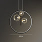 Nordic Glass Bubbles LED Chandeliers Modern Pendant Light for Dining Room